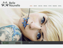 Tablet Screenshot of bellenouvelle.nl